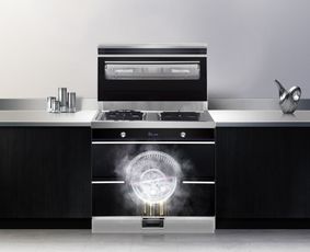 集成灶环保灶可以开放式厨房