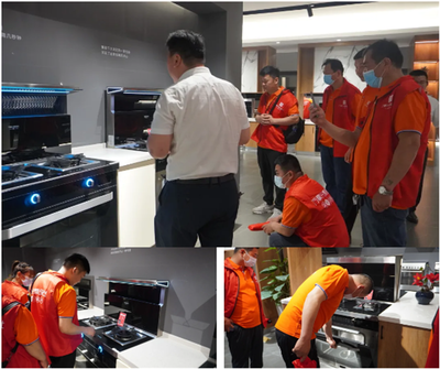 兴火燎原丨万事兴集成灶聊城新老客户工厂行圆满成功!