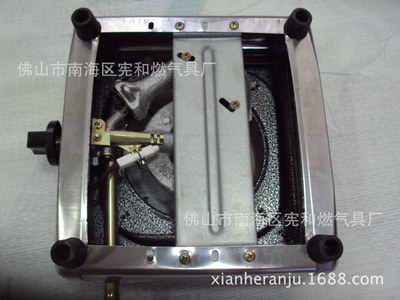 【厂家直销经久耐燃铜火盖精品小方炉 家用饭店商用台式火锅炉批发】价格,厂家,图片,燃气灶、集成灶,佛山市南海区宪和燃气具厂-