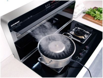 顶吸油烟机、侧吸油烟机、集成灶的分析比较